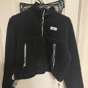 Nike Black Sherpa Jacket